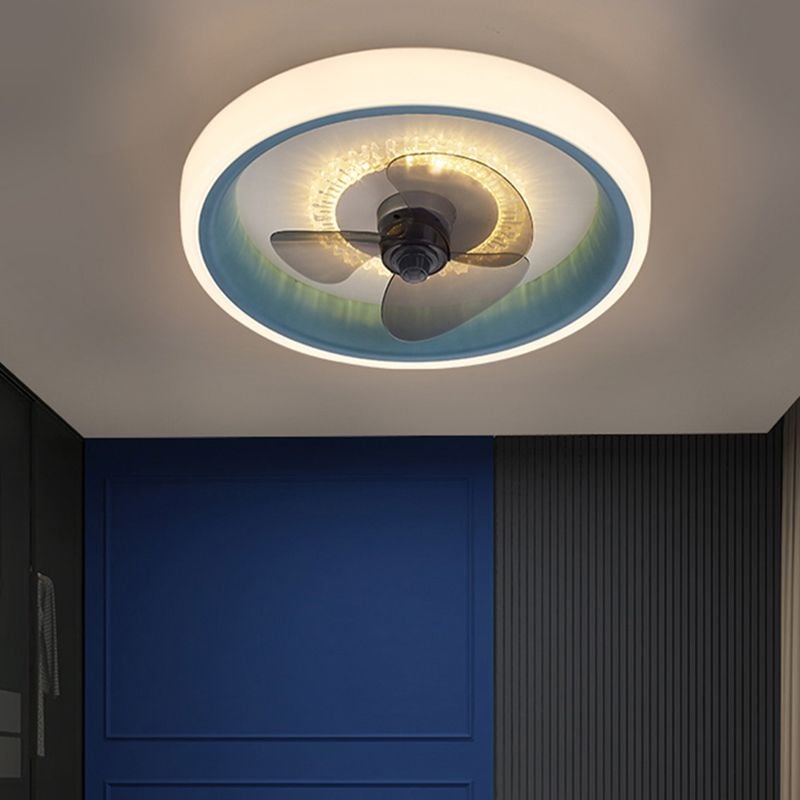Morandi Deckenventilator mit Beleuchtung, 6 Farben, ∅50CM - Lumpaz