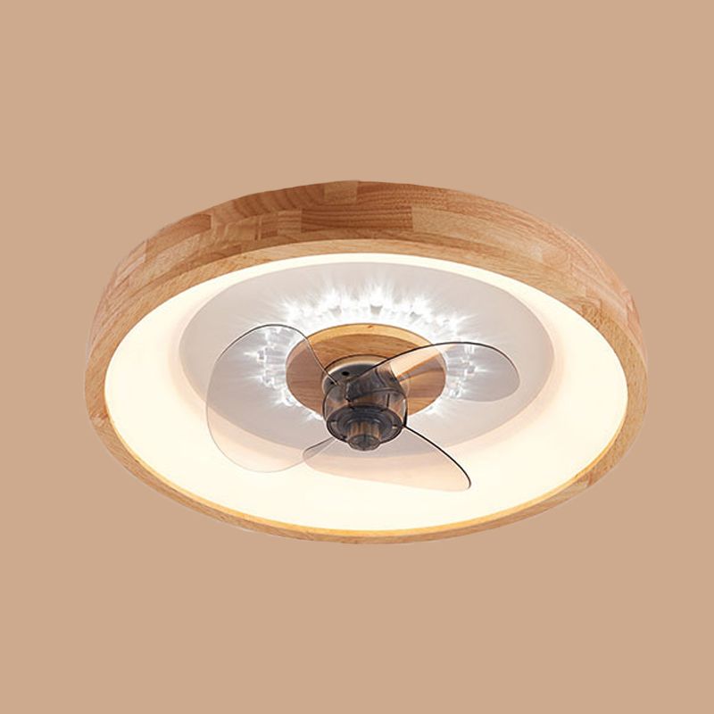 Ozawa Deckenventilator mit Beleuchtung Doppel-Licht, 4 Stile, ∅50CM - Lumpaz