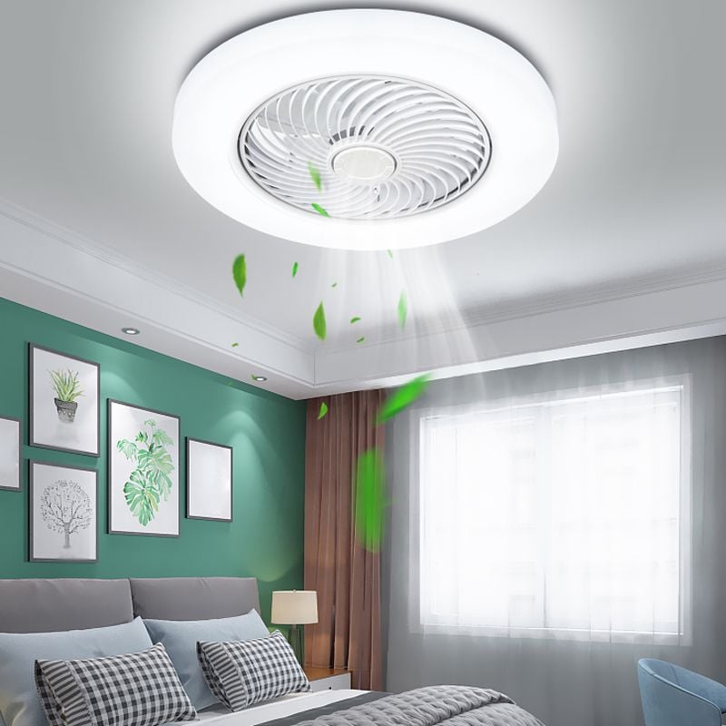 Quinn Deckenventilator mit Beleuchtung, 4 Farben, ∅45/52CM - Lumpaz