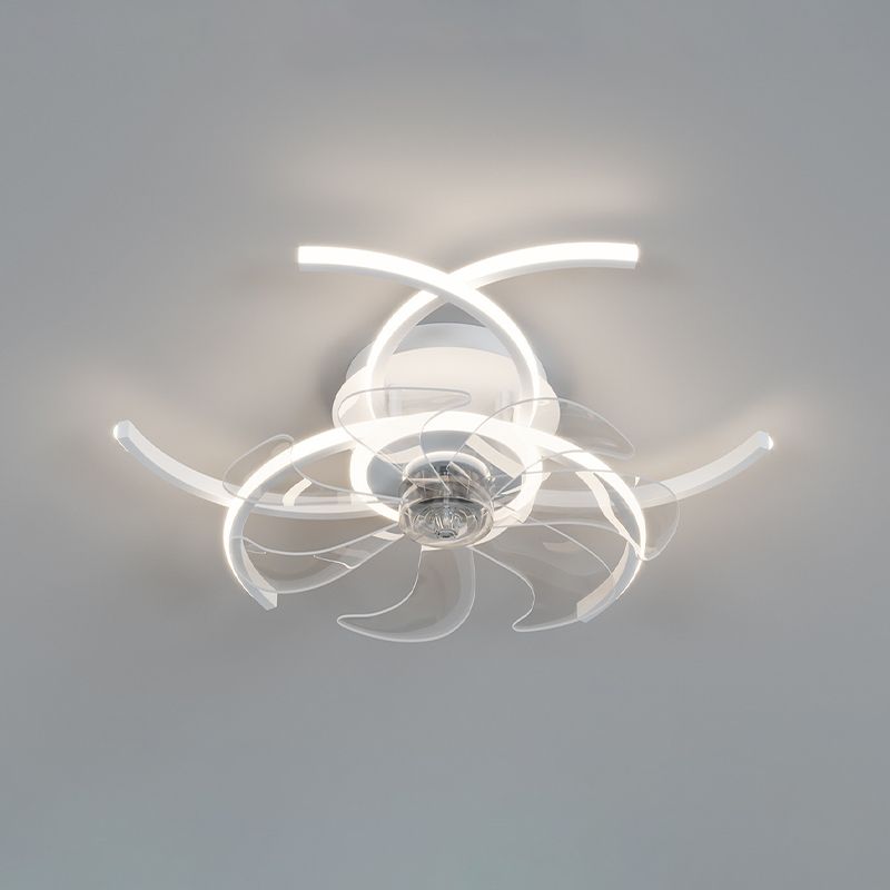 Lacey Deckenventilator mit Beleuchtung, 4 Stile, ∅52CM - Lumpaz