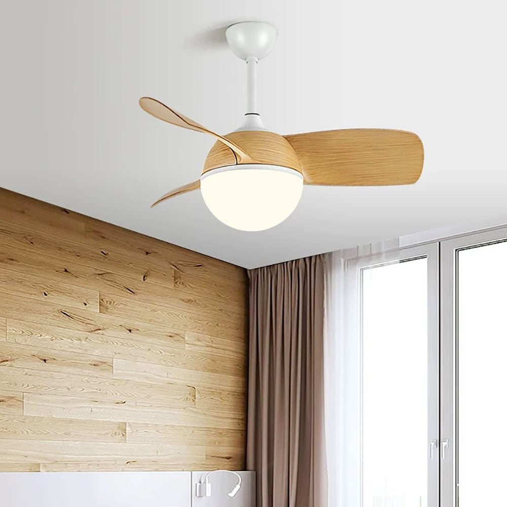 Morandi Deckenventilator mit Beleuchtung 3-Blatt, 3 Farben, ∅76cm - Lumpaz
