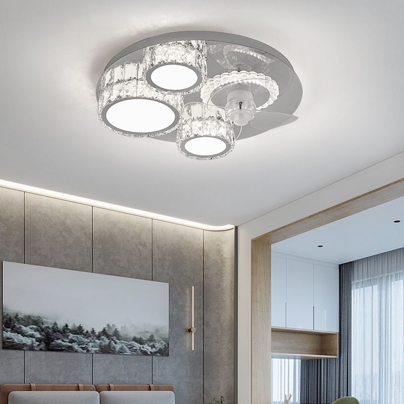 Kirsten Deckenventilator mit Beleuchtung, 12 Stile, ∅50CM/58CM/56CM/70CM - Lumpaz