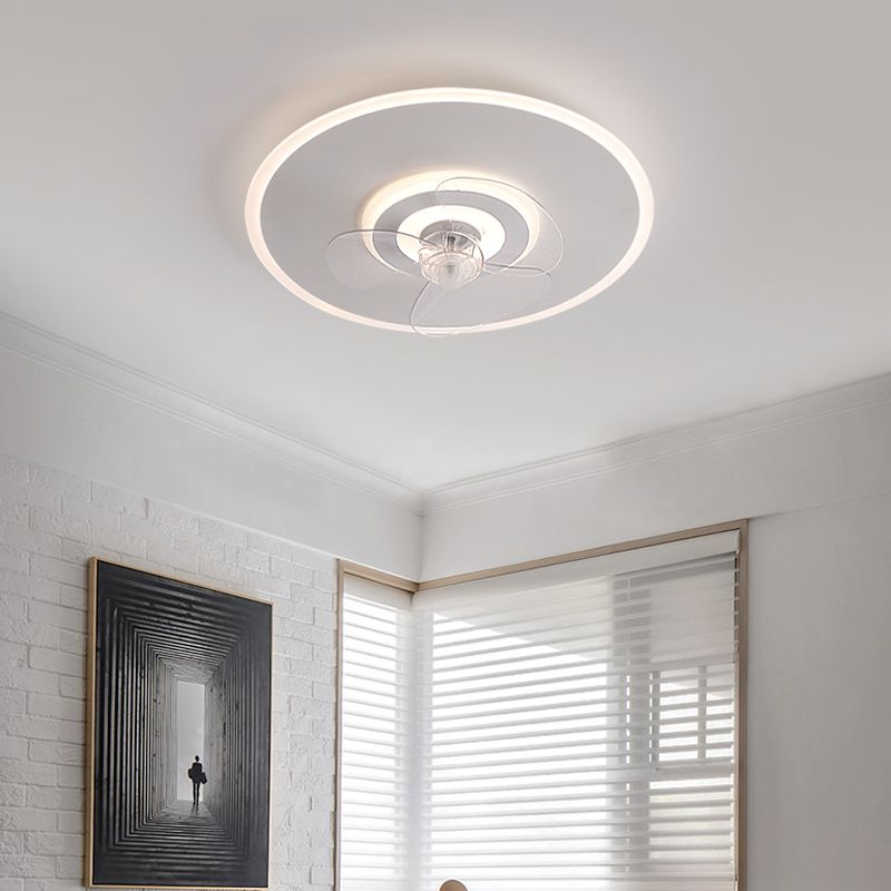 Morandi Deckenventilator mit Beleuchtung, 5 Farben, ∅40/50CM - Lumpaz