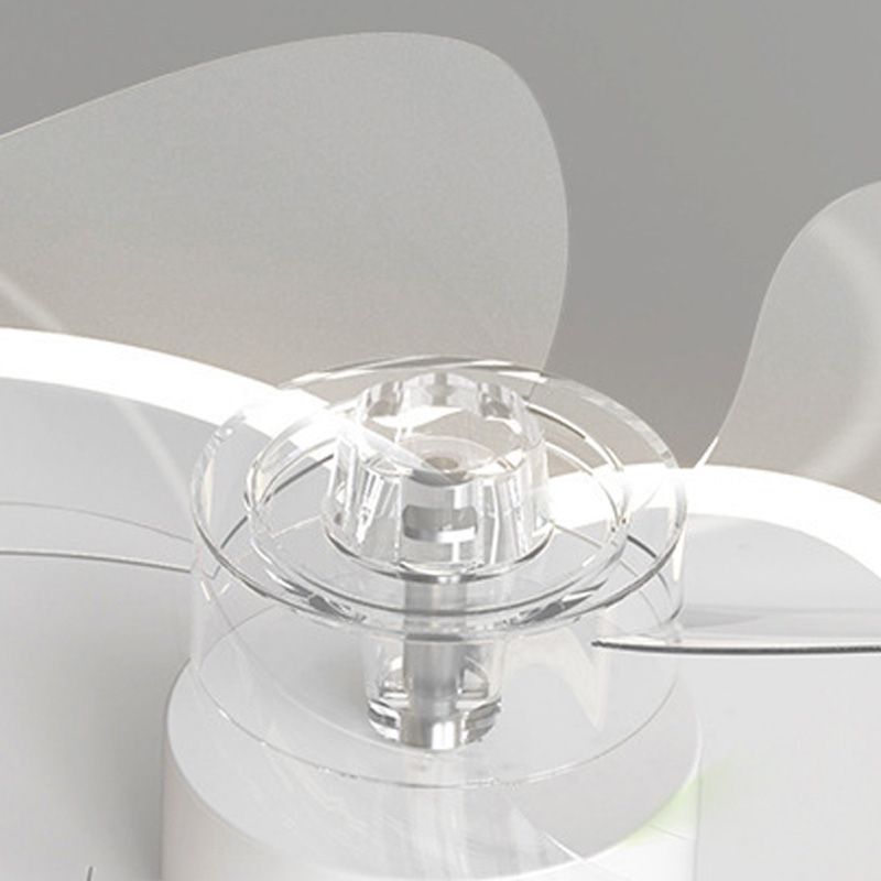 Minori Deckenventilator mit Beleuchtung Wolke & Flugzeug, 2 Farben, ∅53/58CM - Lumpaz