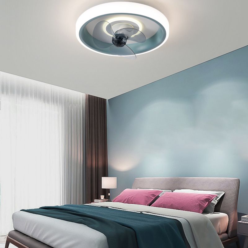 Quinn Deckenventilator mit Beleuchtung, 6 Farben, 2-flammig, ∅60CM - Lumpaz