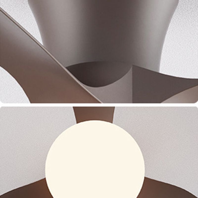 Walters Deckenventilator mit Beleuchtung, 3 Farben, 80CM Lang - Lumpaz