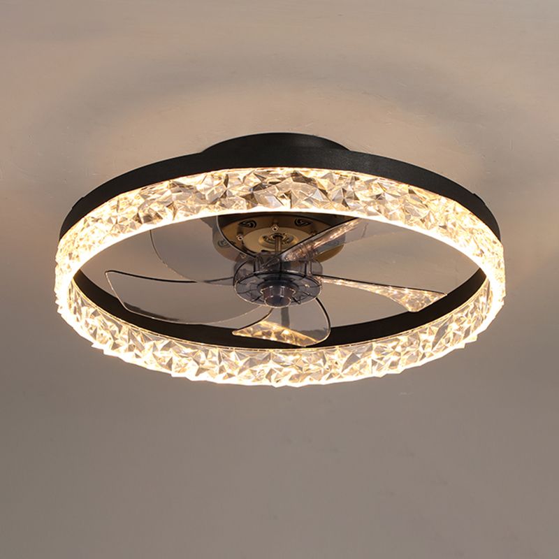 Kirsten Deckenventilator mit Beleuchtung, 4 Farben, ∅50CM - Lumpaz