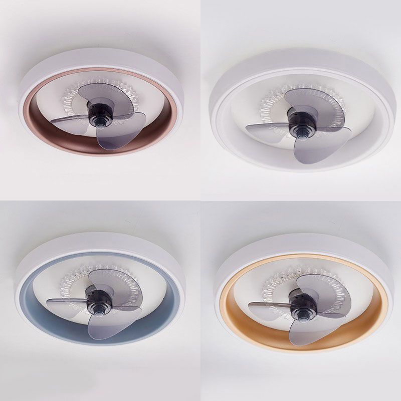 Morandi Deckenventilator mit Beleuchtung, 6 Farben, ∅50CM - Lumpaz
