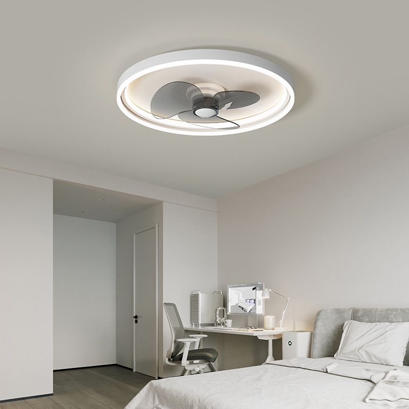 Edge Kirsten Deckenventilator mit Beleuchtung, 2 Farben, 2-flammig, ∅41CM/51CM - Lumpaz