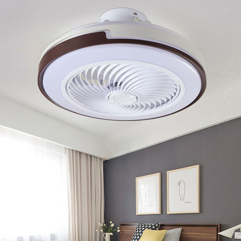Quinn Deckenventilator mit Beleuchtung, 2 Farben, ∅50CM - Lumpaz