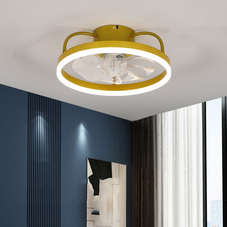 Alessio Deckenventilator mit Beleuchtung, 3 Farben, ∅40/50CM - Lumpaz