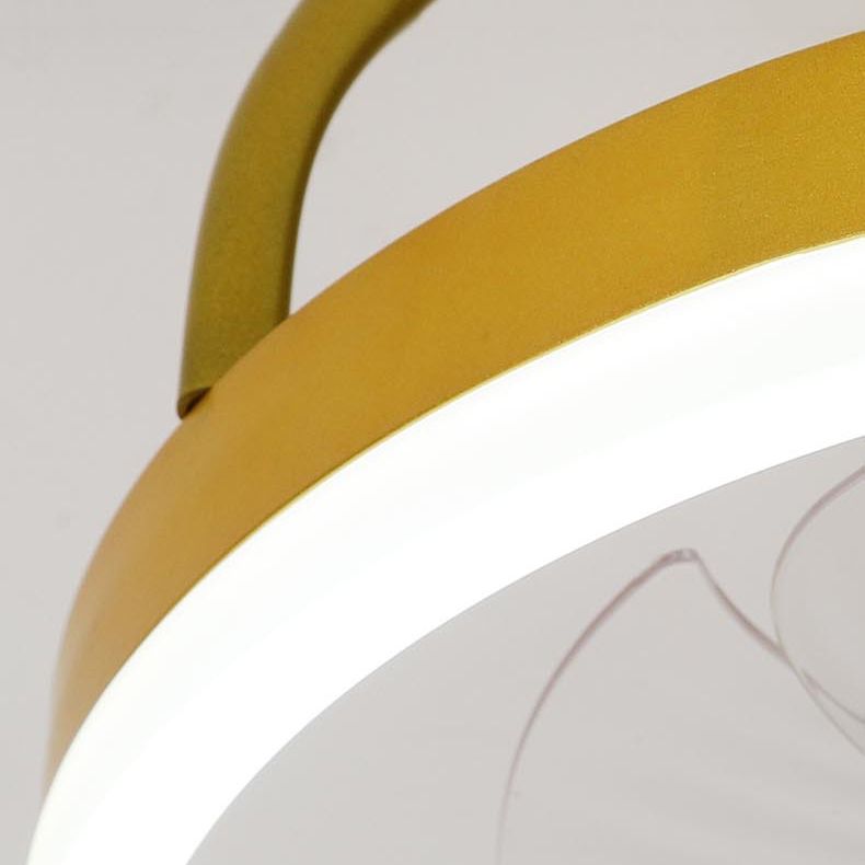 Alessio Deckenventilator mit Beleuchtung, 3 Farben, ∅40/50CM - Lumpaz