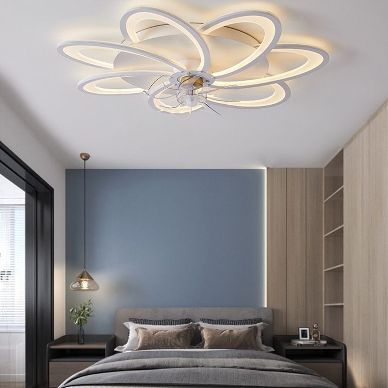 Hana Deckenventilator mit Beleuchtung, 8 Stile - Lumpaz