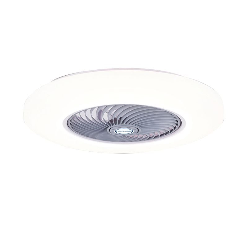 Quinn Deckenventilator mit Beleuchtung 3-Blatt, 8 Farben, ∅50CM - Lumpaz