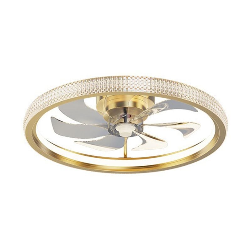 Kirsten Deckenventilator mit Beleuchtung 3/7-Blatt, 2 Stile, ∅50CM - Lumpaz