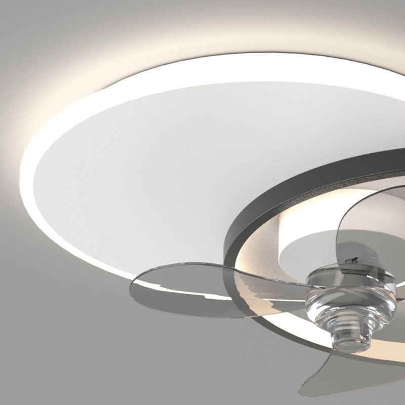 Arisha Deckenventilator mit Beleuchtung 2-Ring, 2 Farben, ∅60CM - Lumpaz