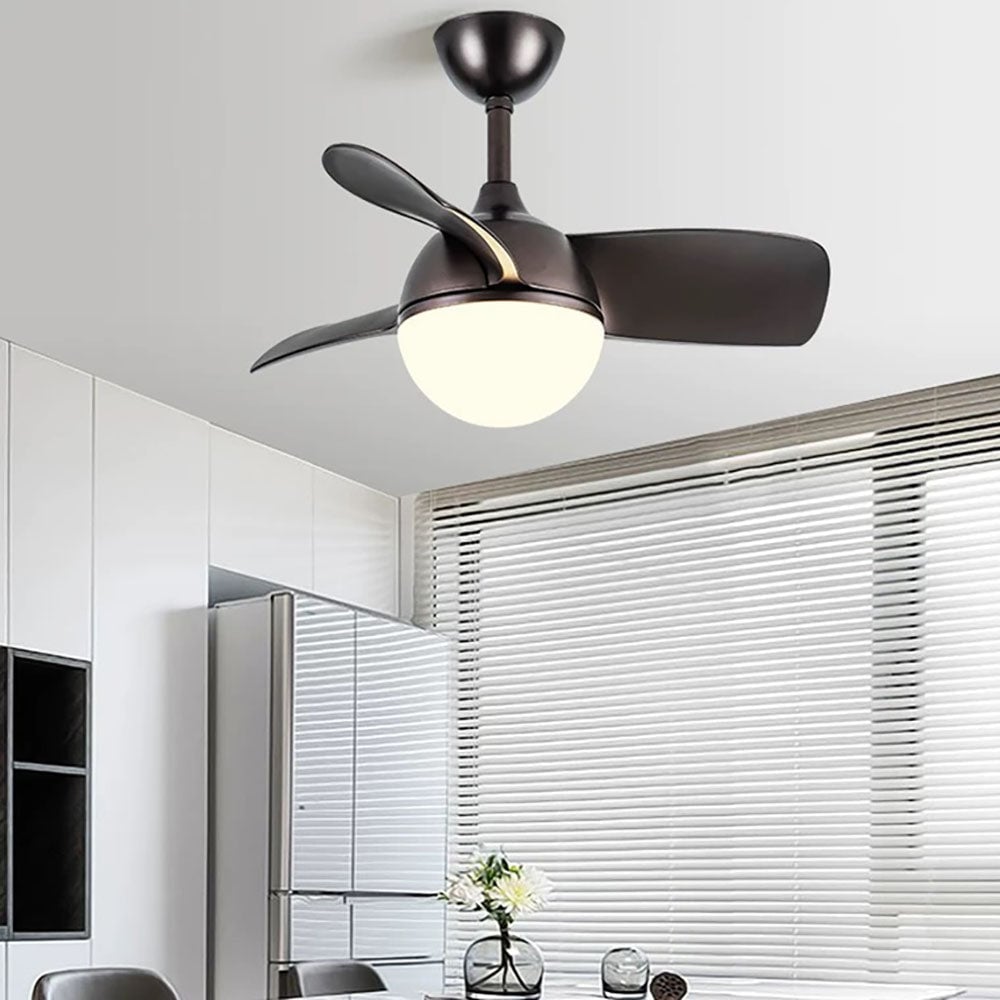 Morandi Deckenventilator mit Beleuchtung 3-Blatt, 3 Farben, ∅76cm - Lumpaz