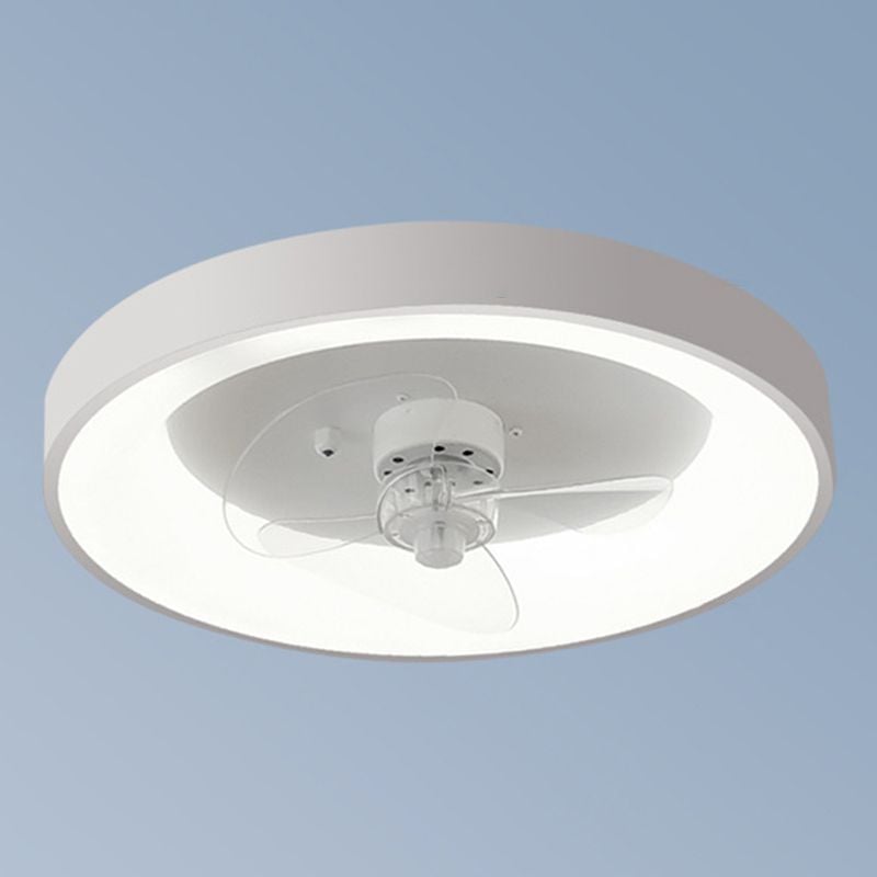 Quinn Deckenventilator mit Beleuchtung Weiß, ∅50CM - Lumpaz