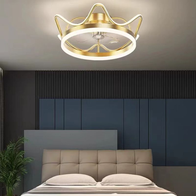 Kirsten Deckenventilator mit Beleuchtung 3/7-Blatt, 2 Stile, ∅50CM - Lumpaz