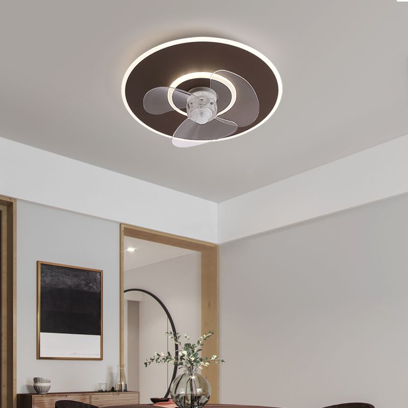 Morandi Deckenventilator mit Beleuchtung, 5 Farben, ∅40/50CM - Lumpaz