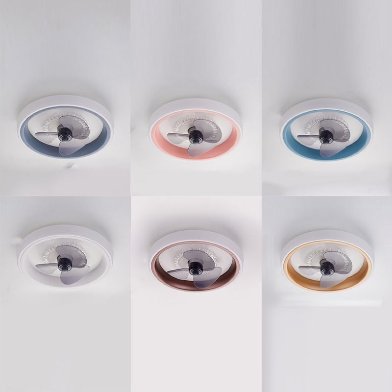 Morandi Deckenventilator mit Beleuchtung, 6 Farben, ∅50CM - Lumpaz