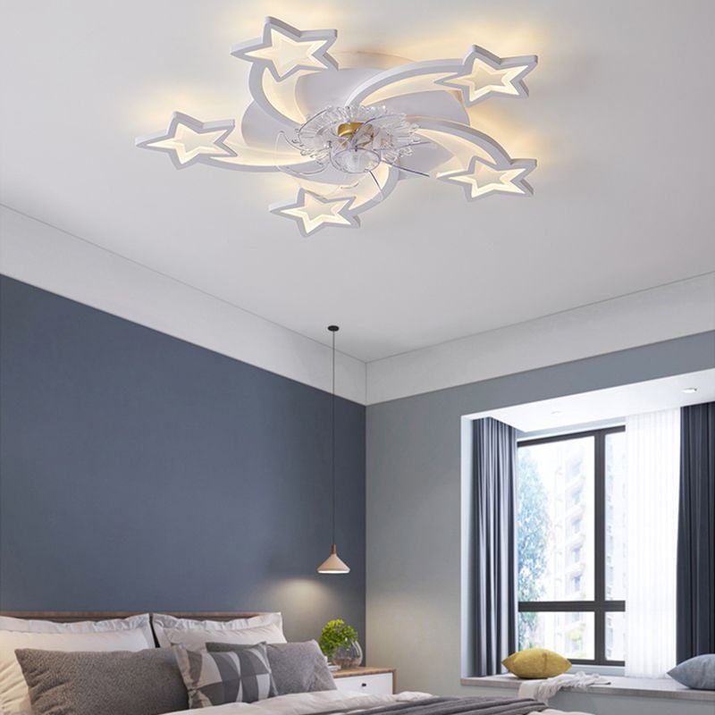 Hana Deckenventilator mit Beleuchtung, 8 Stile - Lumpaz