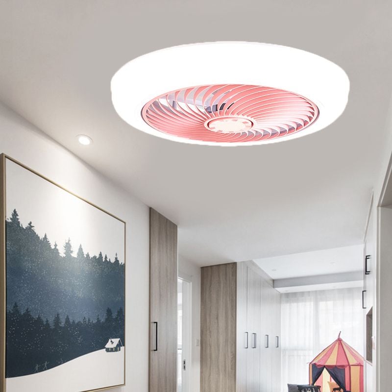 Morandi Deckenventilator mit Beleuchtung, 5 Farben, ∅45/50CM - Lumpaz