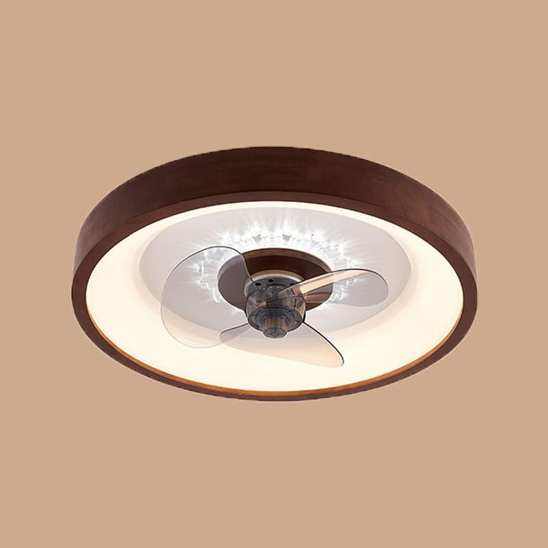 Ozawa Deckenventilator mit Beleuchtung Doppel-Licht, 4 Stile, ∅50CM - Lumpaz