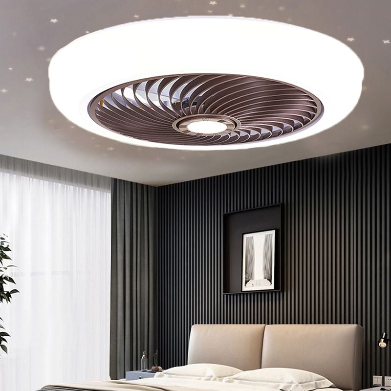 Morandi Deckenventilator mit Beleuchtung, 5 Farben, ∅45/50CM - Lumpaz