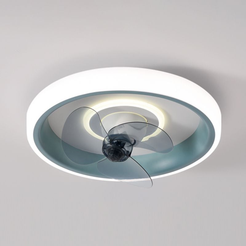 Quinn Deckenventilator mit Beleuchtung, 6 Farben, 2-flammig, ∅60CM - Lumpaz