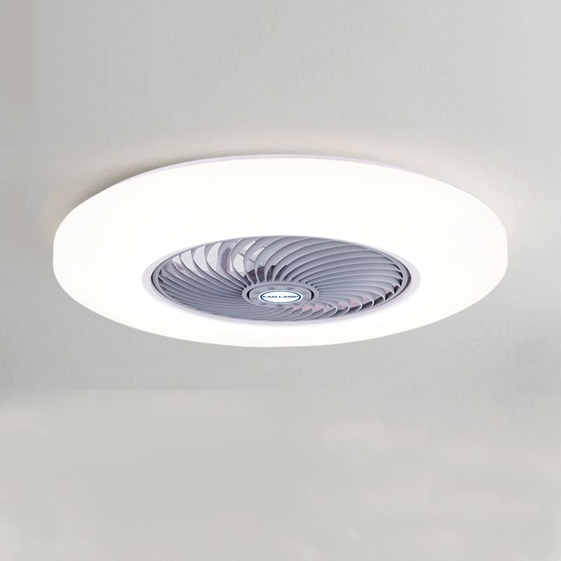 Quinn Deckenventilator mit Beleuchtung 3-Blatt, 8 Farben, ∅50CM - Lumpaz