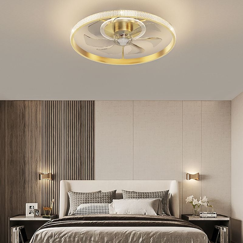 Kirsten Deckenventilator mit Beleuchtung, 6 Stile, ∅50CM - Lumpaz