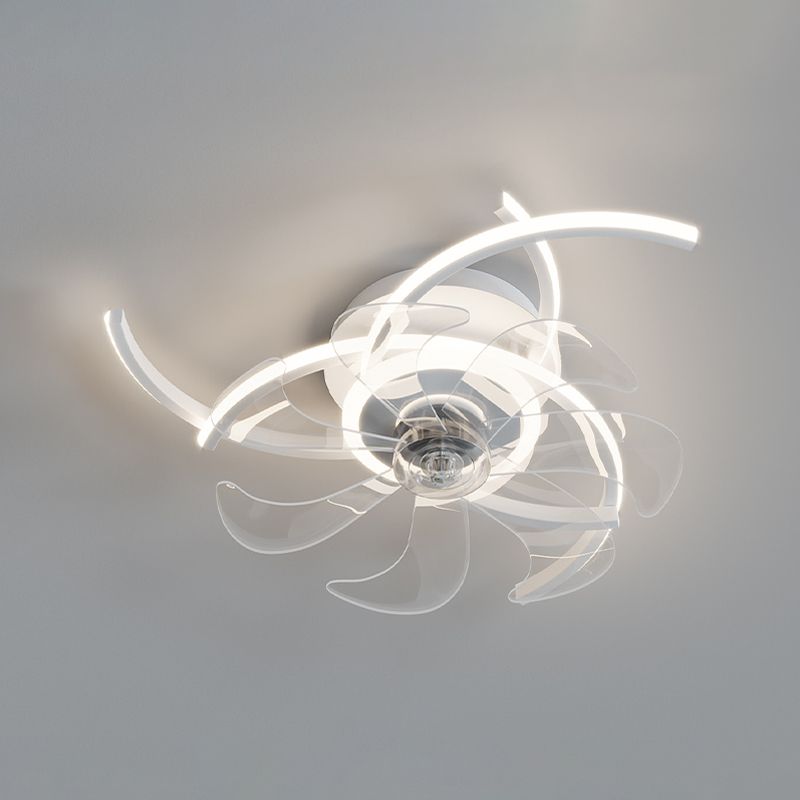 Lacey Deckenventilator mit Beleuchtung, 4 Stile, ∅52CM - Lumpaz