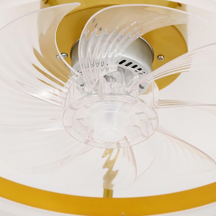 Alessio Deckenventilator mit Beleuchtung, 3 Farben, ∅40/50CM - Lumpaz