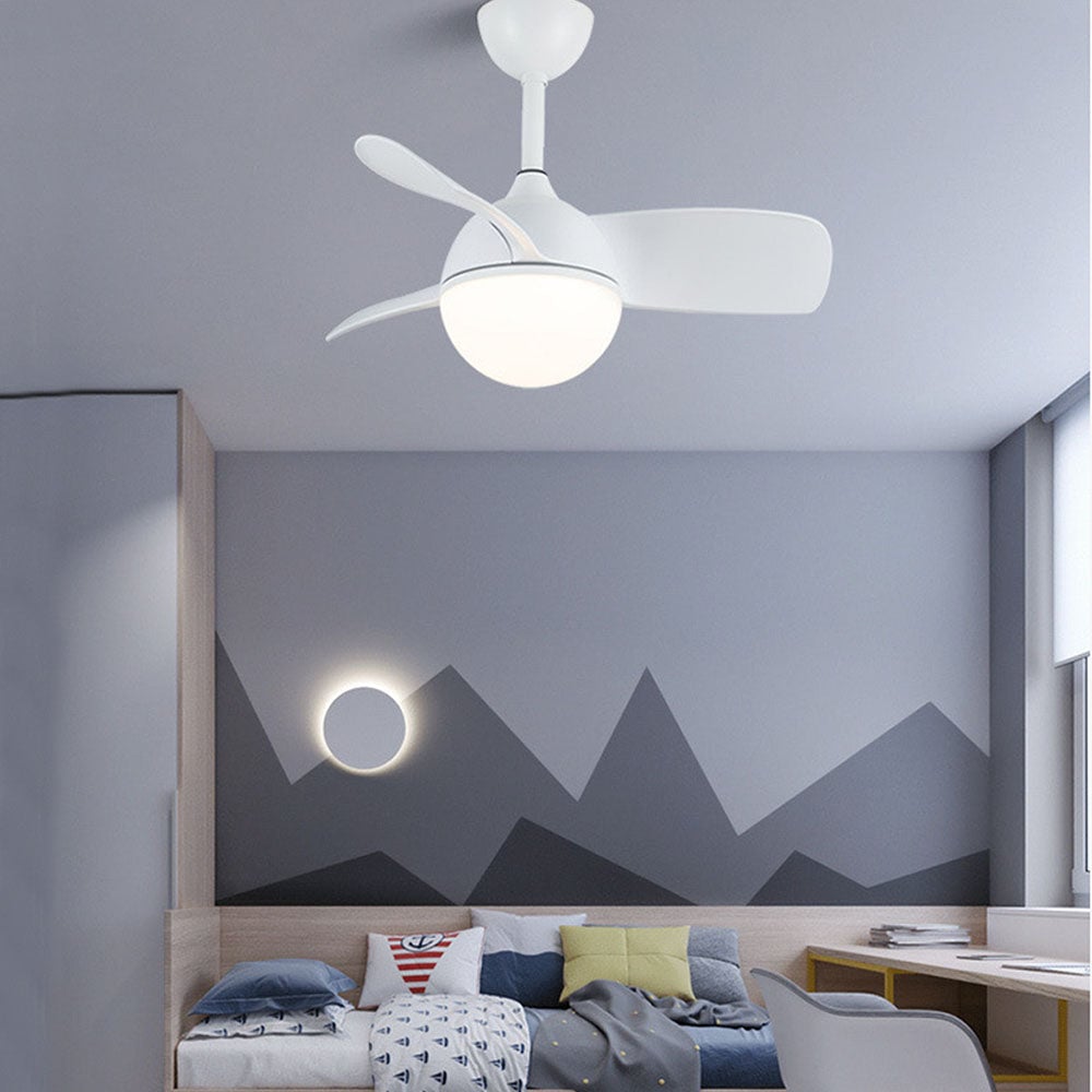Morandi Deckenventilator mit Beleuchtung 3-Blatt, 3 Farben, ∅76cm - Lumpaz