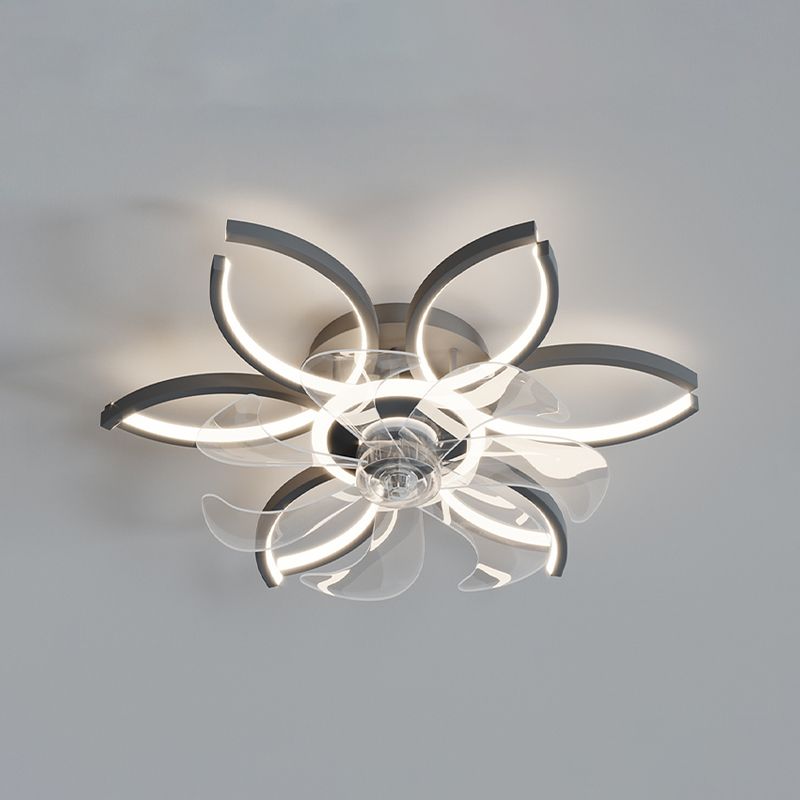 Lacey Deckenventilator mit Beleuchtung, 4 Stile, ∅52CM - Lumpaz