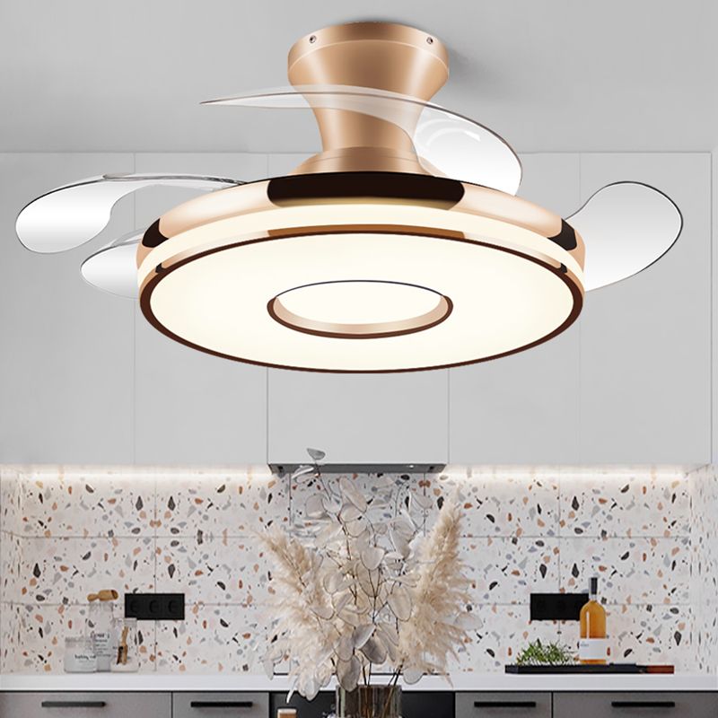 Quinn Deckenventilator mit Beleuchtung, 2 Farben, ∅91/108/122CM - Lumpaz