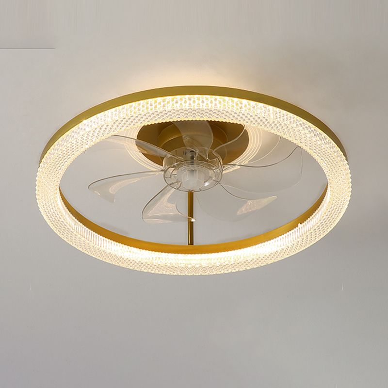 Kirsten Deckenventilator mit Beleuchtung, 6 Stile, ∅50CM - Lumpaz
