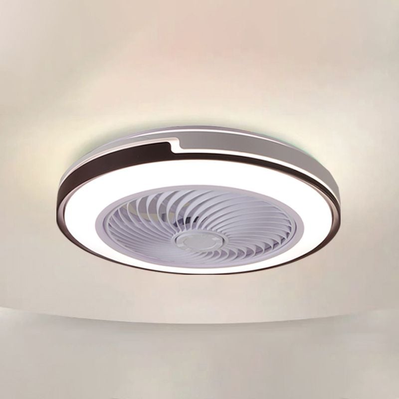 Quinn Deckenventilator mit Beleuchtung, 2 Farben, ∅50CM - Lumpaz