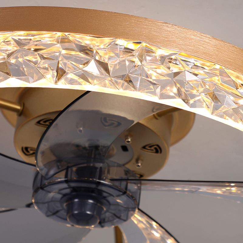 Kirsten Deckenventilator mit Beleuchtung, 4 Farben, 1-flammig, ∅50CM - Lumpaz