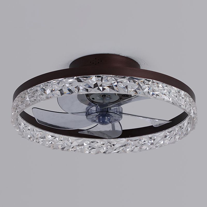 Kirsten Deckenventilator mit Beleuchtung, 4 Farben, 1-flammig, ∅50CM - Lumpaz