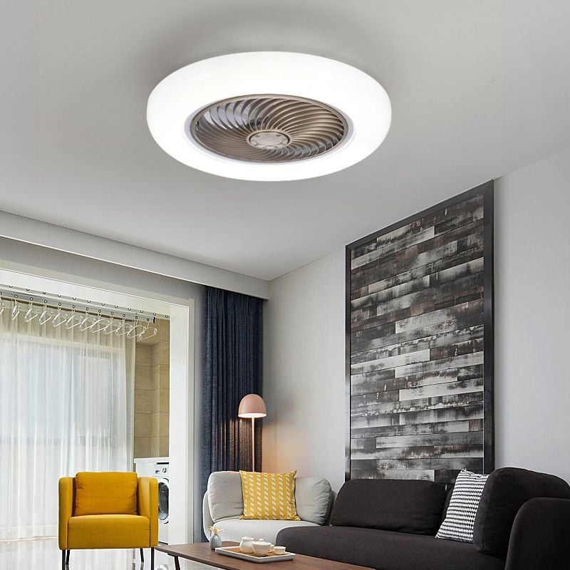Morandi Deckenventilator mit Beleuchtung, 5 Farben, ∅52CM - Lumpaz