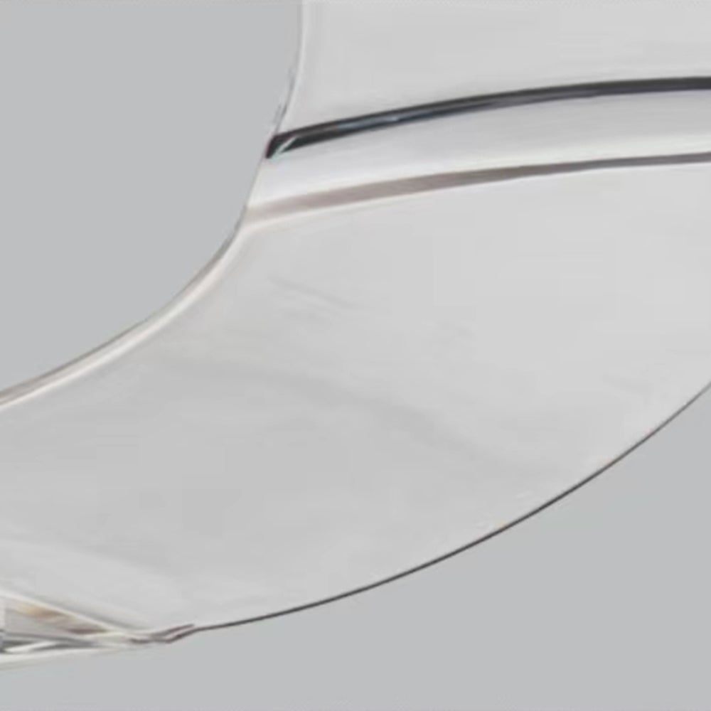 Kirsty Deckenventilator mit Beleuchtung Kristall Chrome, ∅48CM - Lumpaz