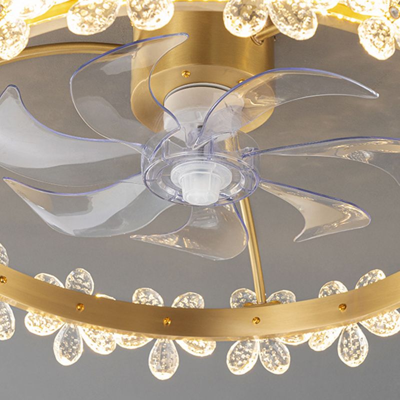 Bella Deckenventilator mit Beleuchtung, 3 Stile, ∅53CM/52CM - Lumpaz
