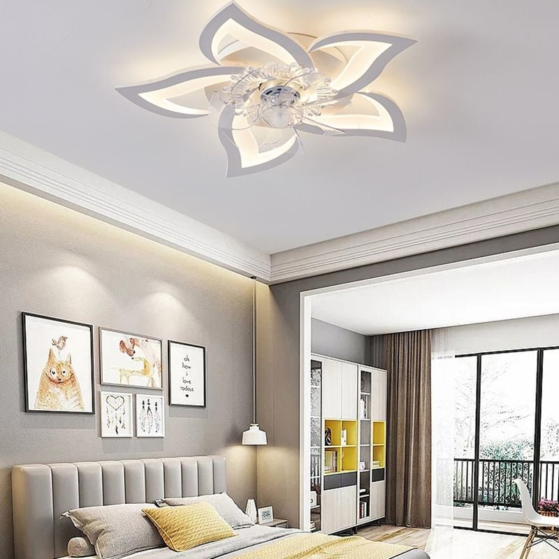Hana Deckenventilator mit Beleuchtung, 8 Stile - Lumpaz