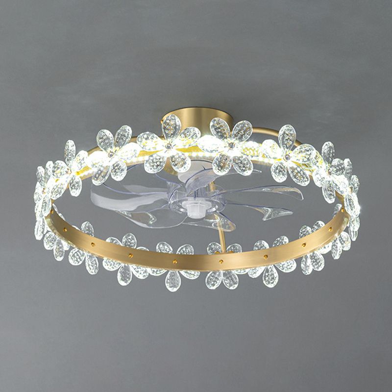Bella Deckenventilator mit Beleuchtung, 3 Stile, ∅53CM/52CM - Lumpaz