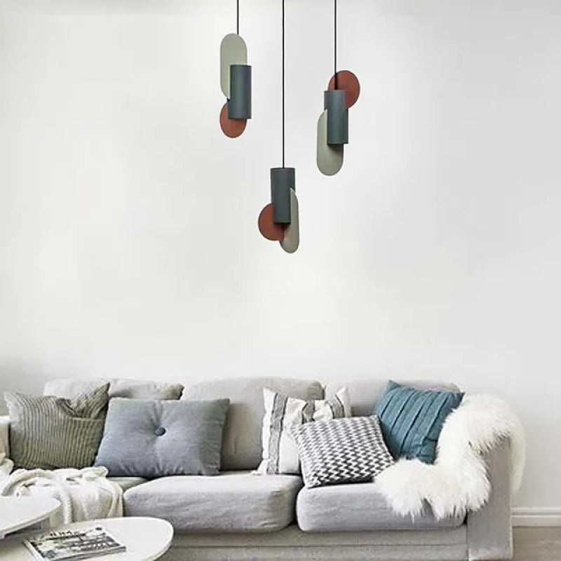 Farbabgestimmter Einzelkopf-Kronleuchter, klein, Restaurant und Nachttisch - Lumpaz