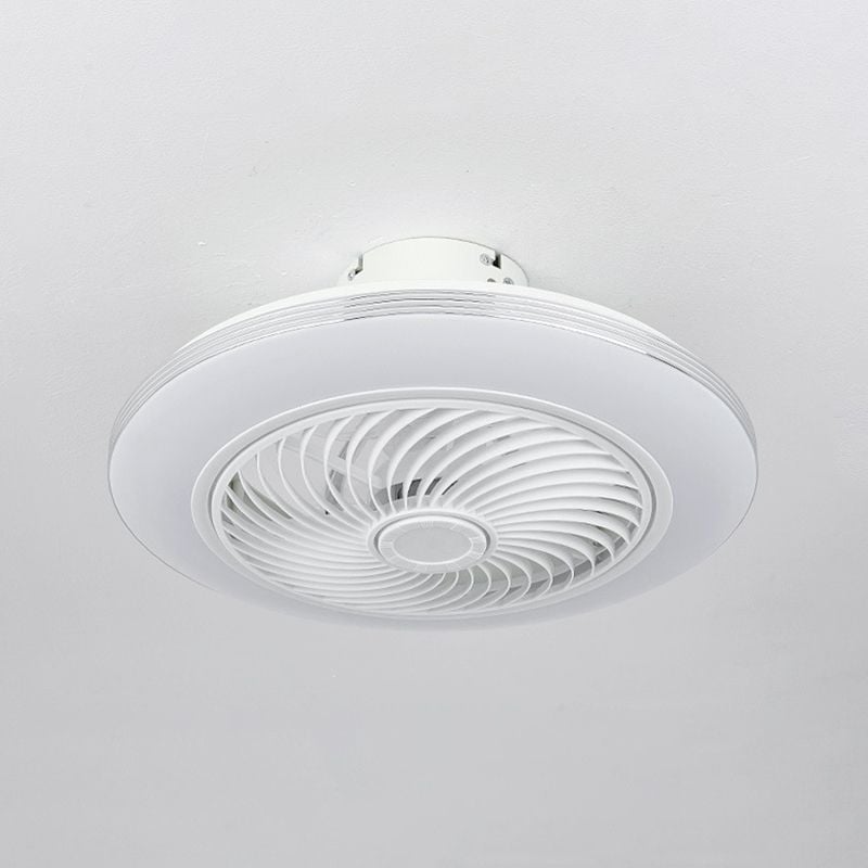 Edge Deckenventilator mit Beleuchtung, 2 Farben, ∅50CM - Lumpaz