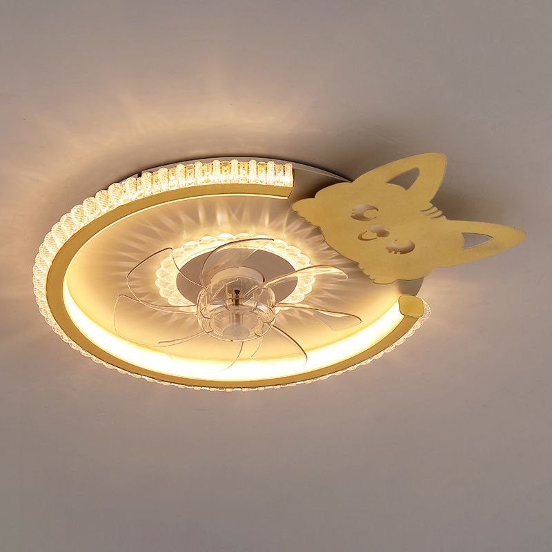 Kirsten Deckenventilator mit Beleuchtung, 12 Stile, ∅50CM/58CM/56CM/70CM - Lumpaz