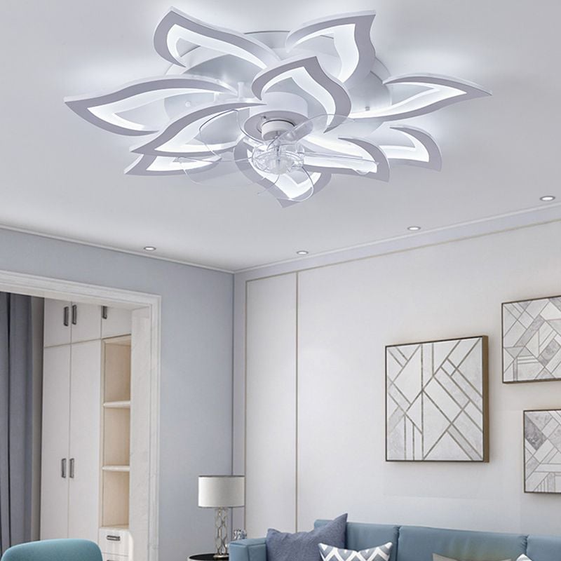 Hana Deckenventilator mit Beleuchtung, 8 Stile - Lumpaz